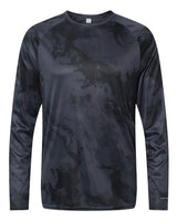 Paragon 228 Cabo Camo Performance Long Sleeve T-Shirt #color_Graphite
