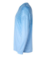 Paragon 229 Montauk Oceanic Fade Performance Long Sleeve T-Shirt #color_Blue Mist Fade