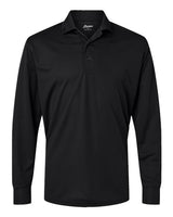 Paragon 110Pa Prescott Long Sleeve Polo #color_Black