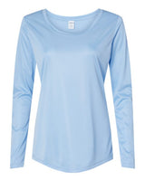 Paragon 214P Women's Long Islander Performance Long Sleeve T-Shirt #color_Blue Mist