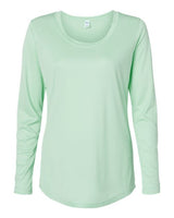 Paragon 214P Women's Long Islander Performance Long Sleeve T-Shirt #color_Mint Green