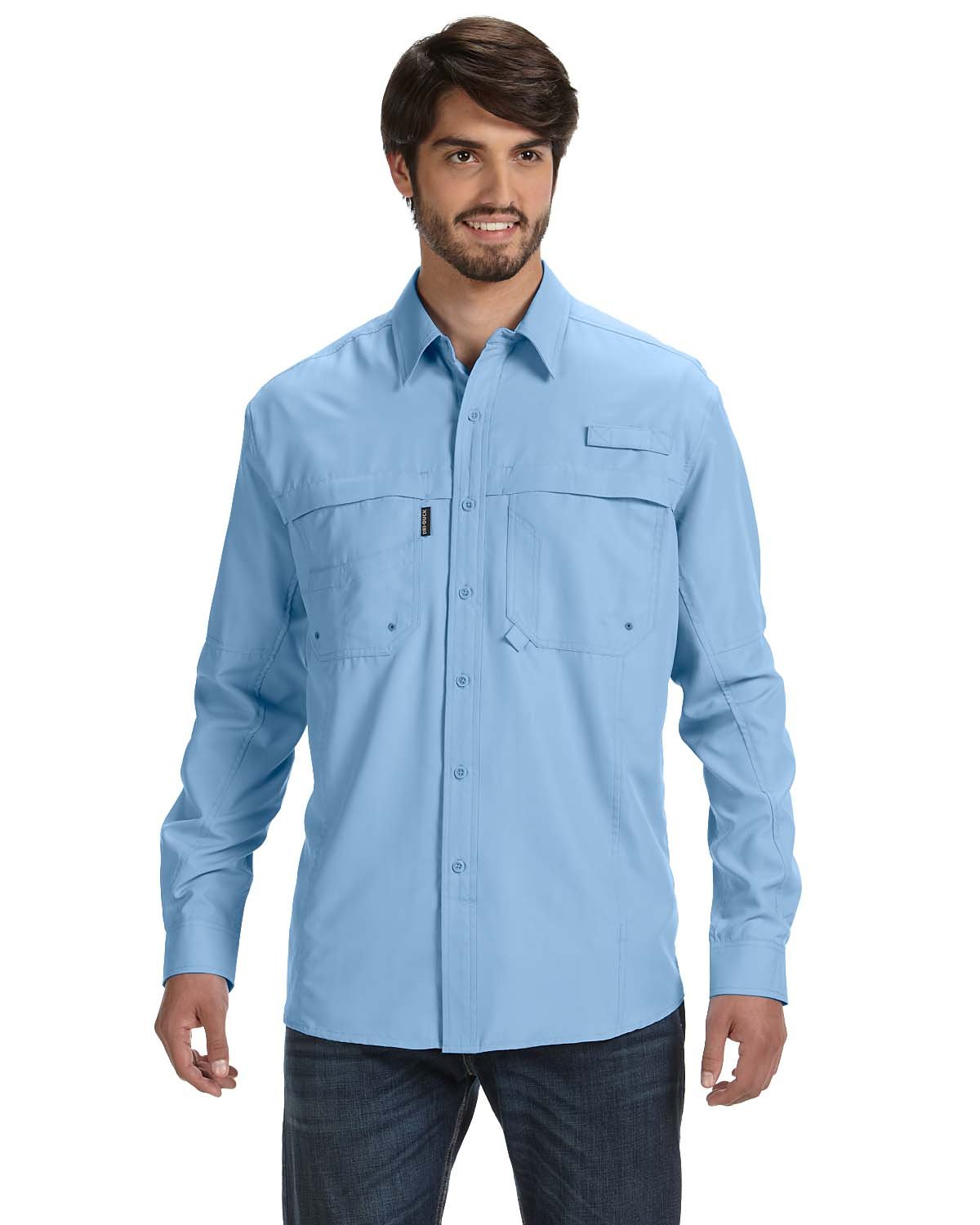 Dri Duck DD4405 Men's 100% polyester Long-Sleeve Fishing Shirt