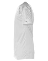Badger 4210 Lineup T-Shirt #color_White