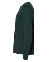 Bella + Canvas 3501 Unisex Jersey Long-Sleeve T-Shirt #color_EMERALD TRIBLEND