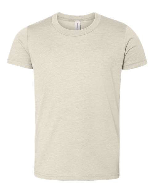 Bella + Canvas 3001Y Youth Jersey T-Shirt #color_HEATHER DUST