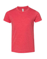 Bella + Canvas 3001Y Youth Jersey T-Shirt #color_HEATHER RED