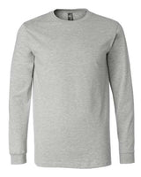 Bella + Canvas 3501 Unisex Jersey Long-Sleeve T-Shirt #color_ATHLETIC HEATHER