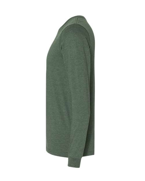 Bella + Canvas 3501 Unisex Jersey Long-Sleeve T-Shirt #color_HEATHER FOREST