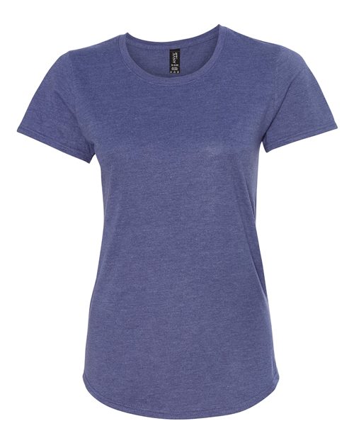 Anvil 6750L Ladies' Triblend T-Shirt #color_HEATHER BLUE