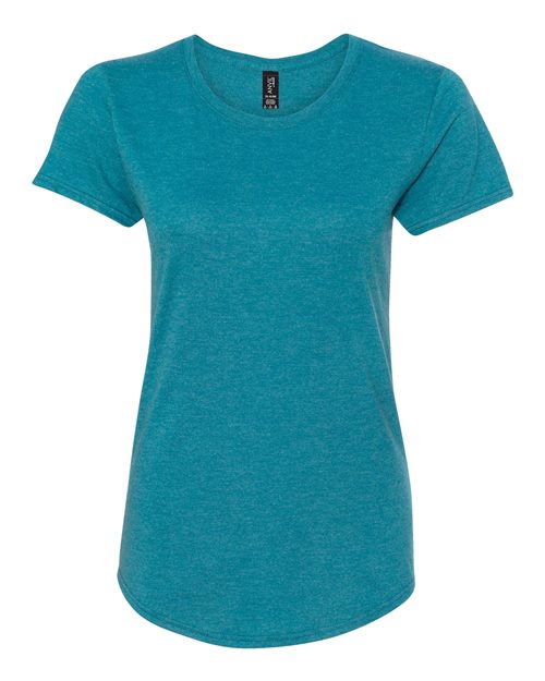 Anvil 6750L Ladies' Triblend T-Shirt #color_HTH GALAP BLUE