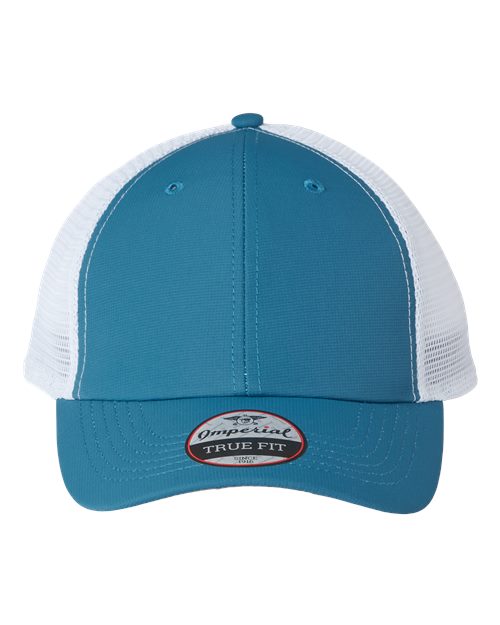 Imperial X210SM The Original Sport Mesh Cap #color_Seaglass/ White
