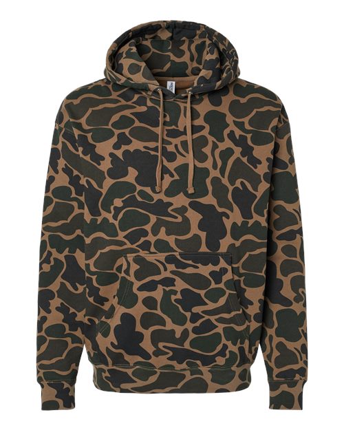Independent Trading Co. IND4000 Heavyweight Hooded Sweatshirt #color_Duck Camo