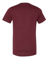 Bella + Canvas 3005 Unisex Jersey Short-Sleeve V-Neck T-Shirt #color_HEATHER CARDINAL