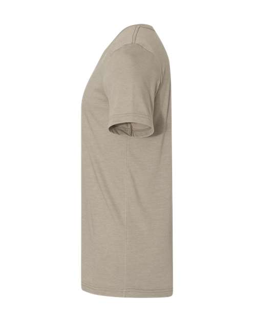 Bella + Canvas 3005 Unisex Jersey Short-Sleeve V-Neck T-Shirt #color_HEATHER STONE