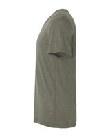 Bella + Canvas 3005 Unisex Jersey Short-Sleeve V-Neck T-Shirt #color_OLIVE SLUB