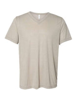 Bella + Canvas 3005 Unisex Jersey Short-Sleeve V-Neck T-Shirt #color_STONE MARBLE