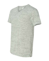 Bella + Canvas 3005 Unisex Jersey Short-Sleeve V-Neck T-Shirt #color_WHITE MARBLE