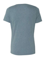 Bella + Canvas 6405 Ladies' Relaxed Jersey V-Neck T-Shirt #color_HEATHER SLATE