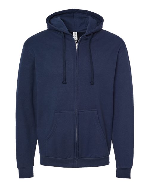 Tultex 331 Full-Zip Hooded Sweatshirt #color_Navy