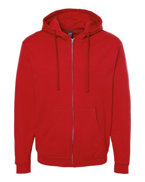 Tultex 331 Full-Zip Hooded Sweatshirt #color_Red