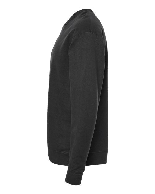 Tultex 340 Fleece Crewneck Sweatshirt #color_Black