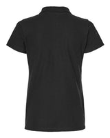 Tultex 401 Women's 50/50 Sport Pique Polo #color_Black