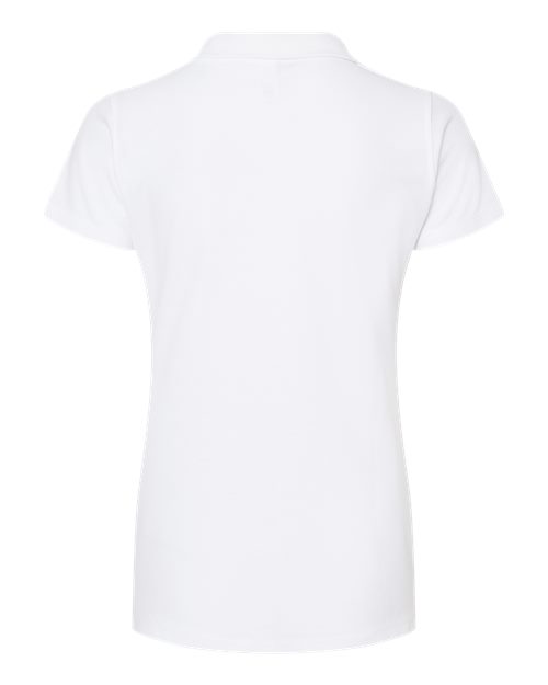 Tultex 401 Women's 50/50 Sport Pique Polo #color_White