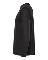 Tultex 242 Poly-Rich Long Sleeve T-Shirt #color_Black