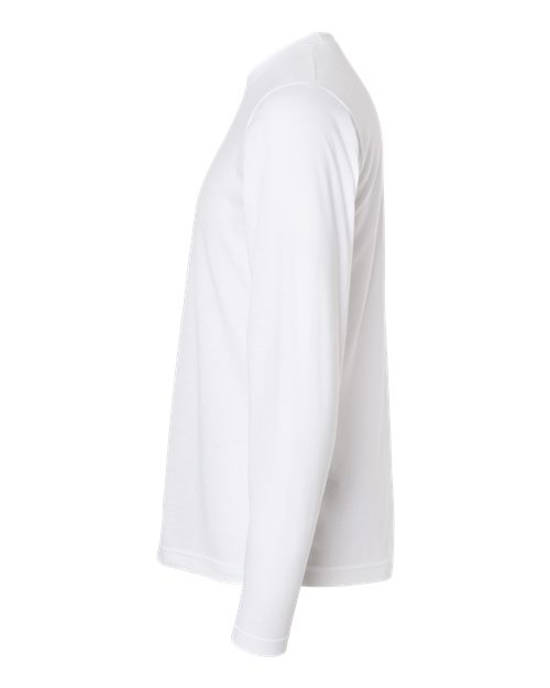 Tultex 242 Poly-Rich Long Sleeve T-Shirt #color_White