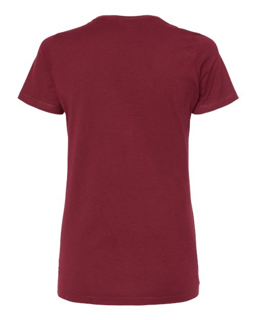 Tultex 516 Women's Premium Cotton T-Shirt #color_Burgundy