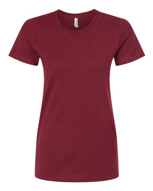 Tultex 516 Women's Premium Cotton T-Shirt #color_Burgundy