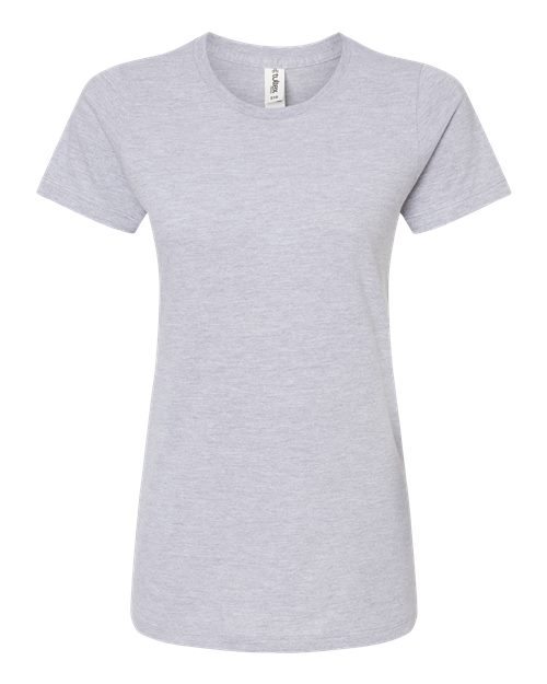 Tultex 516 Women's Premium Cotton T-Shirt #color_Heather Grey