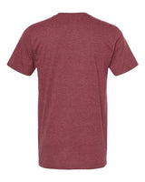 Tultex 541 Premium Cotton Blend T-Shirt #color_Burgundy Heather