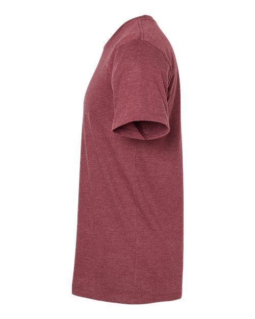 Tultex 541 Premium Cotton Blend T-Shirt #color_Burgundy Heather