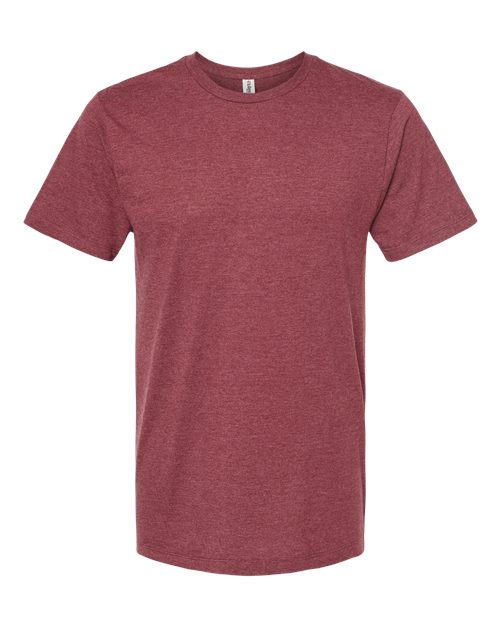 Tultex 541 Premium Cotton Blend T-Shirt #color_Burgundy Heather