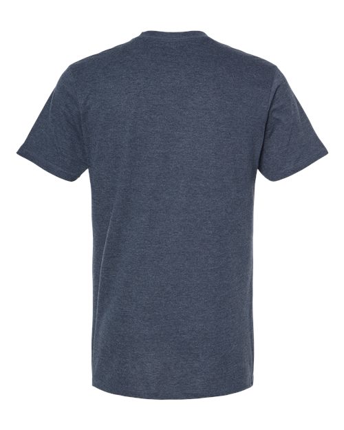 Tultex 541 Premium Cotton Blend T-Shirt #color_Navy Heather