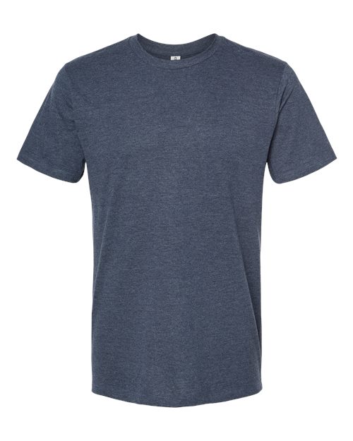 Tultex 541 Premium Cotton Blend T-Shirt #color_Navy Heather