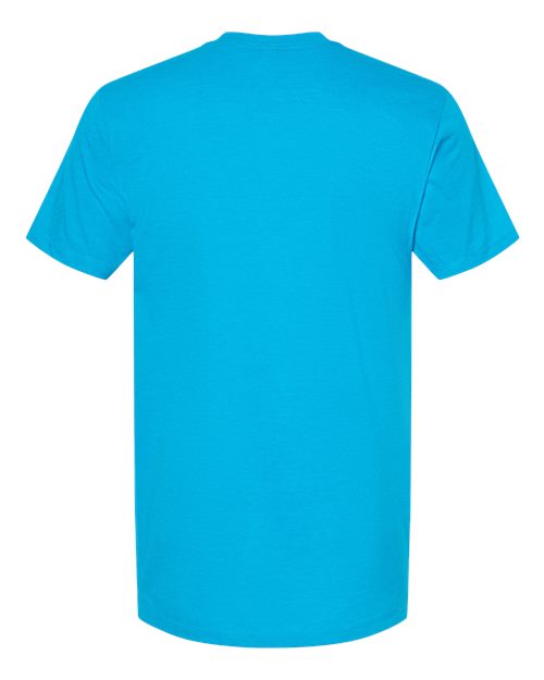Tultex 541 Premium Cotton Blend T-Shirt #color_Turquoise Heather