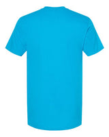 Tultex 541 Premium Cotton Blend T-Shirt #color_Turquoise Heather