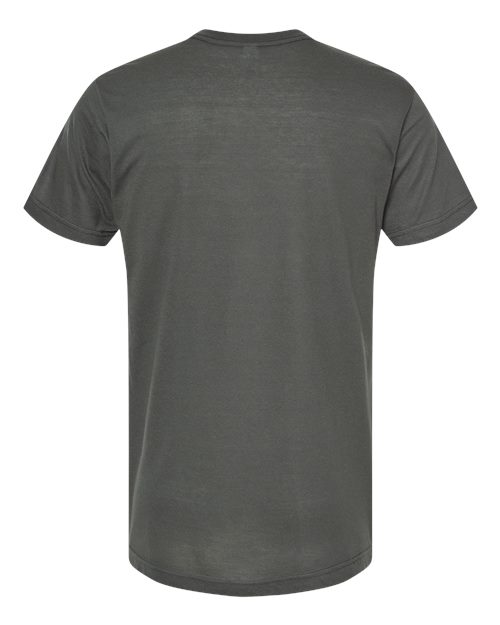 Tultex 207 Poly-Rich V-Neck T-Shirt #color_Charcoal