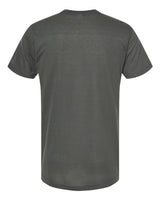 Tultex 207 Poly-Rich V-Neck T-Shirt #color_Charcoal