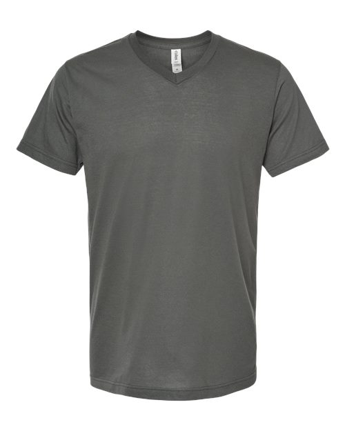 Tultex 207 Poly-Rich V-Neck T-Shirt #color_Charcoal