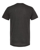 Tultex 207 Poly-Rich V-Neck T-Shirt #color_Heather Graphite