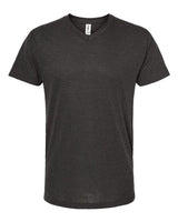 Tultex 207 Poly-Rich V-Neck T-Shirt #color_Heather Graphite