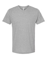 Tultex 207 Poly-Rich V-Neck T-Shirt #color_Heather Grey