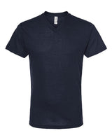 Tultex 207 Poly-Rich V-Neck T-Shirt #color_Navy