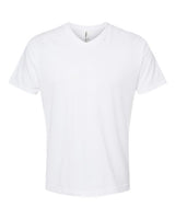 Tultex 207 Poly-Rich V-Neck T-Shirt #color_White