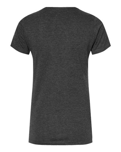 Tultex 542 Women's Premium Cotton Blend T-Shirt #color_Black Heather