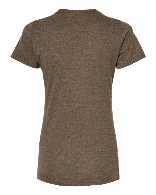 Tultex 542 Women's Premium Cotton Blend T-Shirt #color_Brown Heather