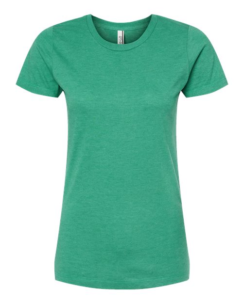 Tultex 542 Women's Premium Cotton Blend T-Shirt #color_Kelly Heather
